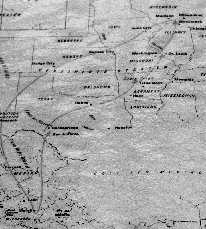 Wanderweg des Monarch